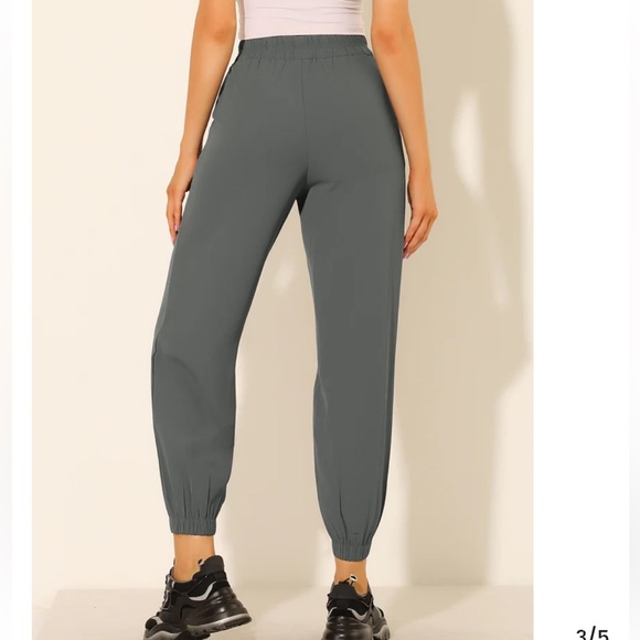 Hollister Size Medium Joggers Polyester Gray Comfy Flowy - Picture 3 of 5